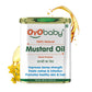 Oyo Baby Kachi Ghani Pure Mustard Baby Oil |Wood Pressed |Best For Bone Developmemt And Healthy Muscles Baby Hair Oil Nourishes 