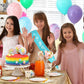 Cavetee Happy 10Th Birthday Sash And Crown 10Th Birthday Decorations For Girls Blue It'S My Birthday Sash For 10Th Birthday Gift