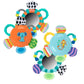 Nuby Look-at-Me Mirror Teether Toy, Colors May Vary
