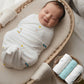 R For Rabbit Cuddlez Swaddle For New Born Baby 100% Cotton Muslin Multipurpose Baby Wrap Towel Blanket Lightweight, Breathable &