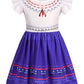 Cotrio Magic Family Luisa Costume Dress Up For Girls Birthday Party Fancy Dress Toddler Kids Halloween Cosplay Outfits Role Play