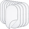 12 Pack Baby Waterproof Changing Pad Liners Portable Baby Changing Mat Soft Flannel Cotton Changing Table Cover Liners Reusable