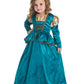 Little Adventures Medieval Princess Dress Up Costume (Small Age 1-3) - Machine Washable Child Pretend Play And Party Dress With