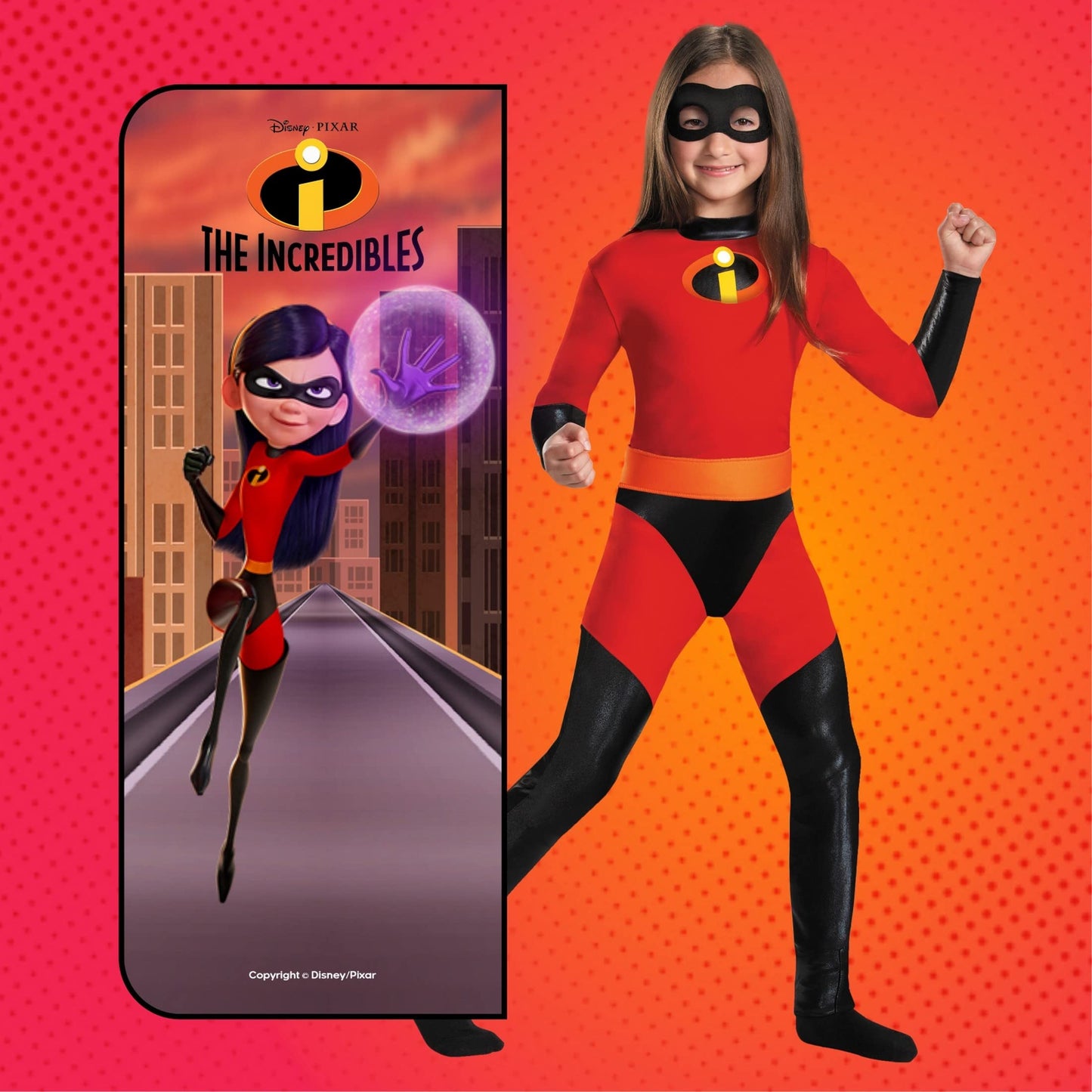 Disney The Incredibles Violet Classic Girls Costume, Small /4-6X
