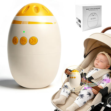 Hiwtonk Baby Stroller Rocker, Hands-Free Bassinet Rocker Device with Vibrating Baby Sleep Soothe for Universal Strollers and Cri