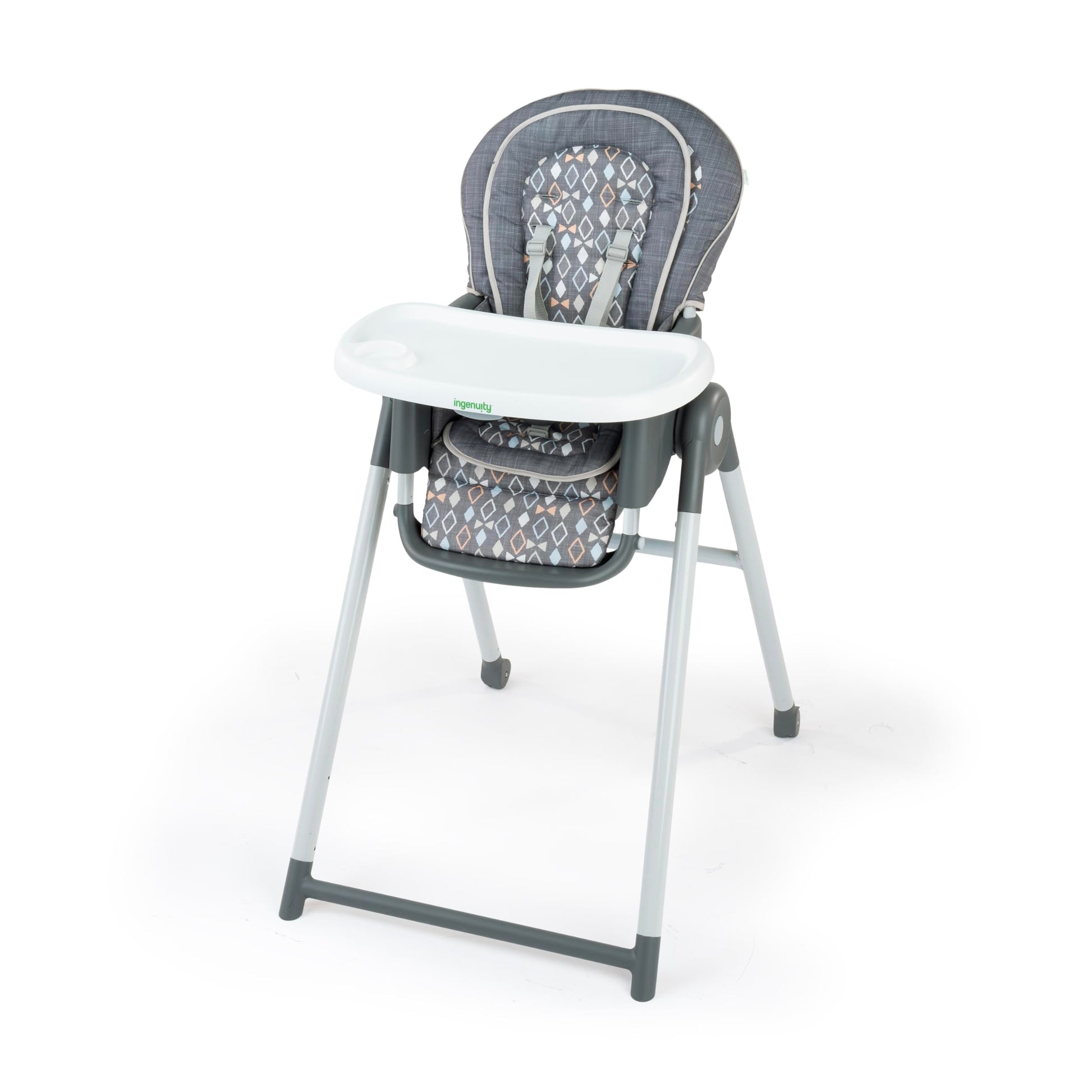 Ingenuity Proper Positioner Deluxe High Chair - 7-In-1 Convertible Baby Seat, Removable Rocking Infant Seat, Unisex, For Ages 0-