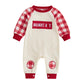 BemeyourBBs Newborn Baby Boy Fall Winter Clothes Button Long Sleeve Romper Jumpsuit Cute Infant One Piece Outfit (Mamas Boy Vale