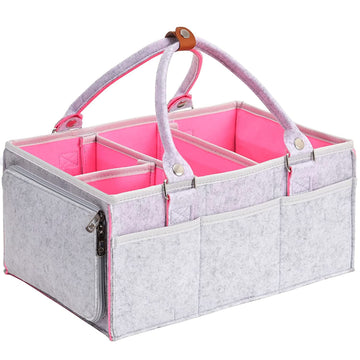 Handcuffs Cute Diaper Caddy Bag For Smart Mothers Baby Diaper Caddy Organizers Baby Wipes Felt Storage, Nursery, Foldable And Po