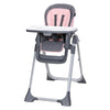Baby Trend Sit Right 2.0 3-In-1 High Chair-Cozy Pink