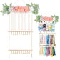 Povetire Headband Holder Hair Bows Organizer For Girls,Hair Bow Organizer Hair Accessories Display Storage Wall Hanging Decor Fo