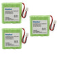 Kastar 3-Pack Battery Replacement For Summer Infant Baby Monitor 29710 29740 29580 29590 29610 29620 29630 29710 29740 29790 299