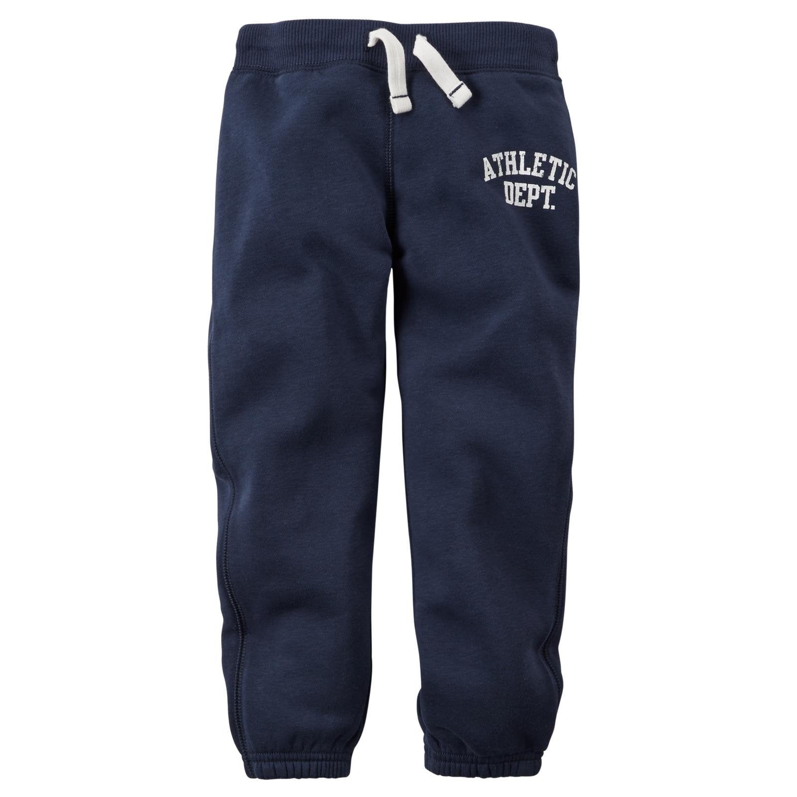 Carter'S Baby Boys' Knit Fleece Pants (Baby) - Navy - 6M
