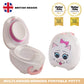 My Carry Potty - Cat Travel Potty, Award-Winning Portable Toddler Toilet Seat For Kids To Take Everywhere