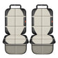 Xhyang Car Seat Protector, 2 Pack, Universal Fit, Polyvinyl Chloride & Leather, For Child Baby Car Seat, Waterproof, Durable, 60
