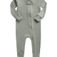 Vaenait Baby Toddler Boys Girls Solid Footie Pajama Cozy Modal Khaki 12M