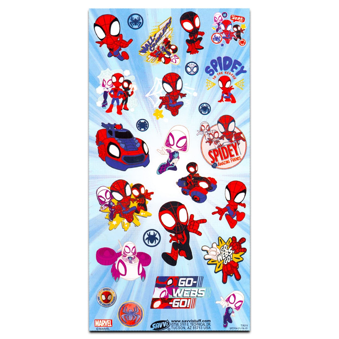 Marvel Spiderman Towel Set For Kids - Bundle With 27X54 Spiderman Microfiber Towel, Tote Bag, Stickers And More (Spiderman Pool