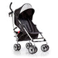 Summer Infant 3Dlite Convenience Stroller, Black - Lightweight Stroller With Aluminum Frame, Large Seat Area, Mesh Siding, 4 Pos