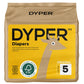 DYPER Baby Diapers Size 5 | Honest Ingredients | Cloth Alternative | Day & Overnight | Made with Plant-Based* Materials | Hypoal
