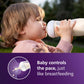 Philips Avent Natural Baby Bottles With Natural Response Nipples (Fast Flow, Flow 4), 11Oz, 2-Pack, Scy906/02