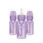 Dr. Brown? Natural Flow? Anti-Colic Options+Narrow Baby Bottles 4 Oz/120 Ml, With Level 1 Slow Flow Nipple, 3 Pack, 0M+ Blue