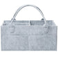 Mr. Pen- Baby Diaper Caddy Organizer, Grey, Large, Diaper Organizer, Car Diaper Caddy, Baby Caddy Organizer, Portable Diaper Cad