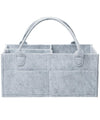 Mr. Pen- Baby Diaper Caddy Organizer, Grey, Large, Diaper Organizer, Car Diaper Caddy, Baby Caddy Organizer, Portable Diaper Cad