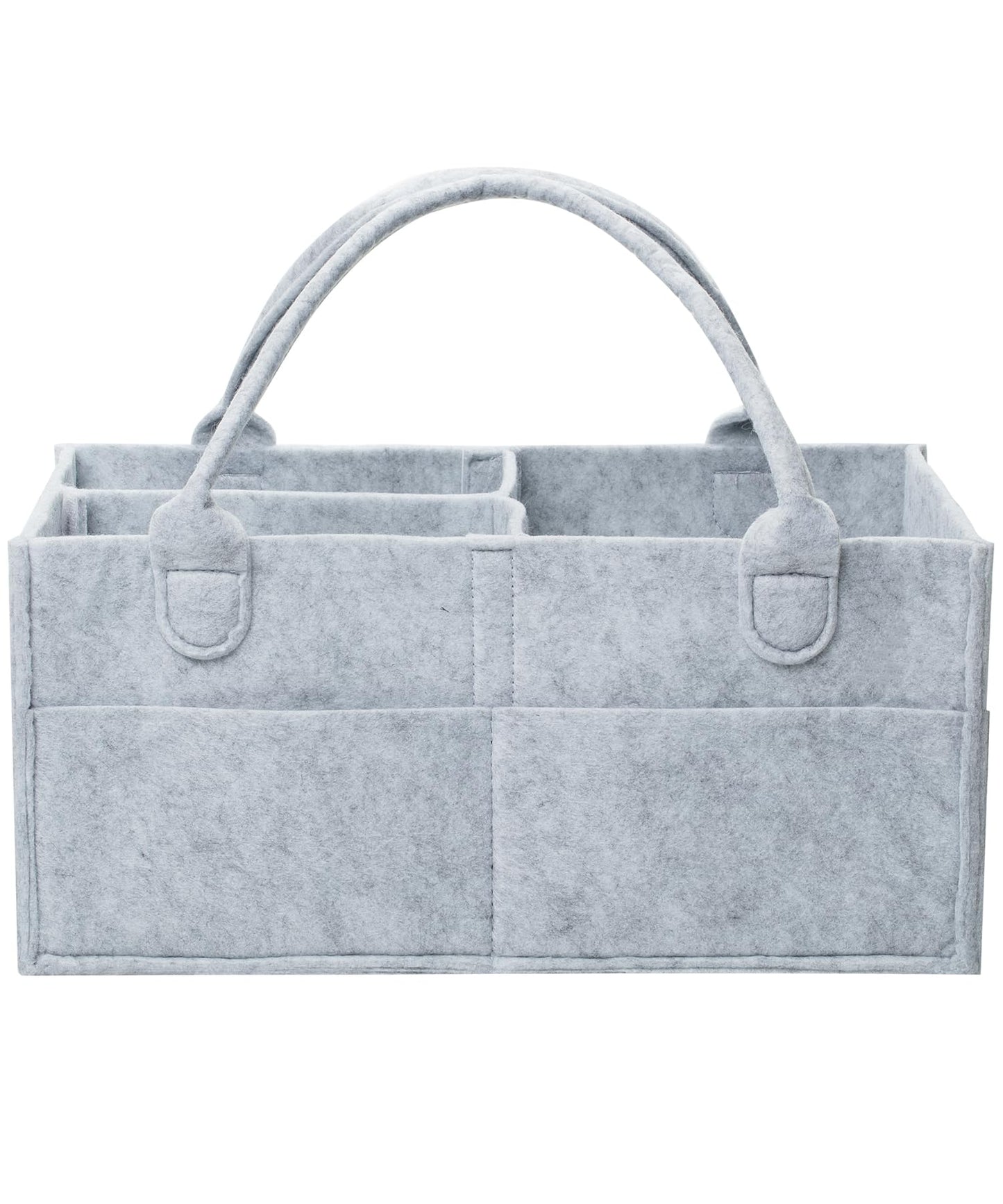 Mr. Pen- Baby Diaper Caddy Organizer, Grey, Large, Diaper Organizer, Car Diaper Caddy, Baby Caddy Organizer, Portable Diaper Cad