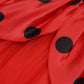 Reliparty Sleeveless Ladybird Dress For Girls With Bag For Kids Dress Up Birthday Halloween Christmas,140