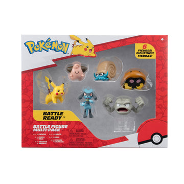 Pok  Mon Pack 6 Battle Figure Figures Set 7
