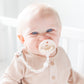 Ryan & Rose Cutie Clip Braiden Pacifier Clip - Braided Silicone (Sandbox)