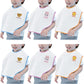 Hwieccogts Set Of 6 Bibs, Toddler Bibs For 2-4 Years,Large Towel Bibs For Boys Or Girls