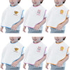 Hwieccogts Set Of 6 Bibs, Toddler Bibs For 2-4 Years,Large Towel Bibs For Boys Or Girls