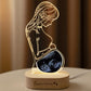 Personalized Baby Ultrasound Photo Frame, Customized Acrylic Ultrasound Lamp, LED Night Light for New Mom, Pregnant Wife Gifts f
