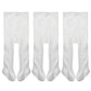 Epeius Baby Tights Little Girls Cable Knit Tights Solid Cotton Stockings Children Seamless Footed Leggings Pantyhose 4-6 Years,W