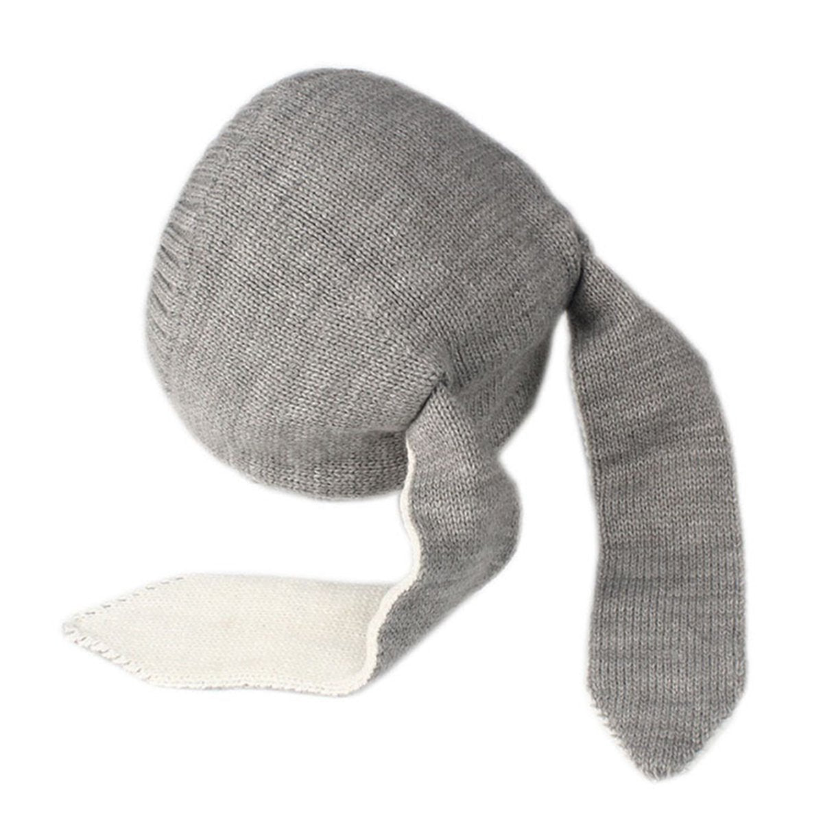 Beanies For Toddler Girls, Winter Unisex Baby Toddler Knitted Hat Long Rabbit Ear Style Cute Cap Pink(Plus Cashmere)