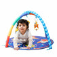Amazon Brand  Supples Baby Play Gym Mat | Activity Play Gym With Hanging Toys | 2In1 Baby Mat For 2+ Months | Astronaut Print