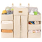 Bebamour Baby Diaper Caddy Organizer for Changing Table and Crib Diaper Stacker Nursery Organizers for Baby Essentials Diaper Or