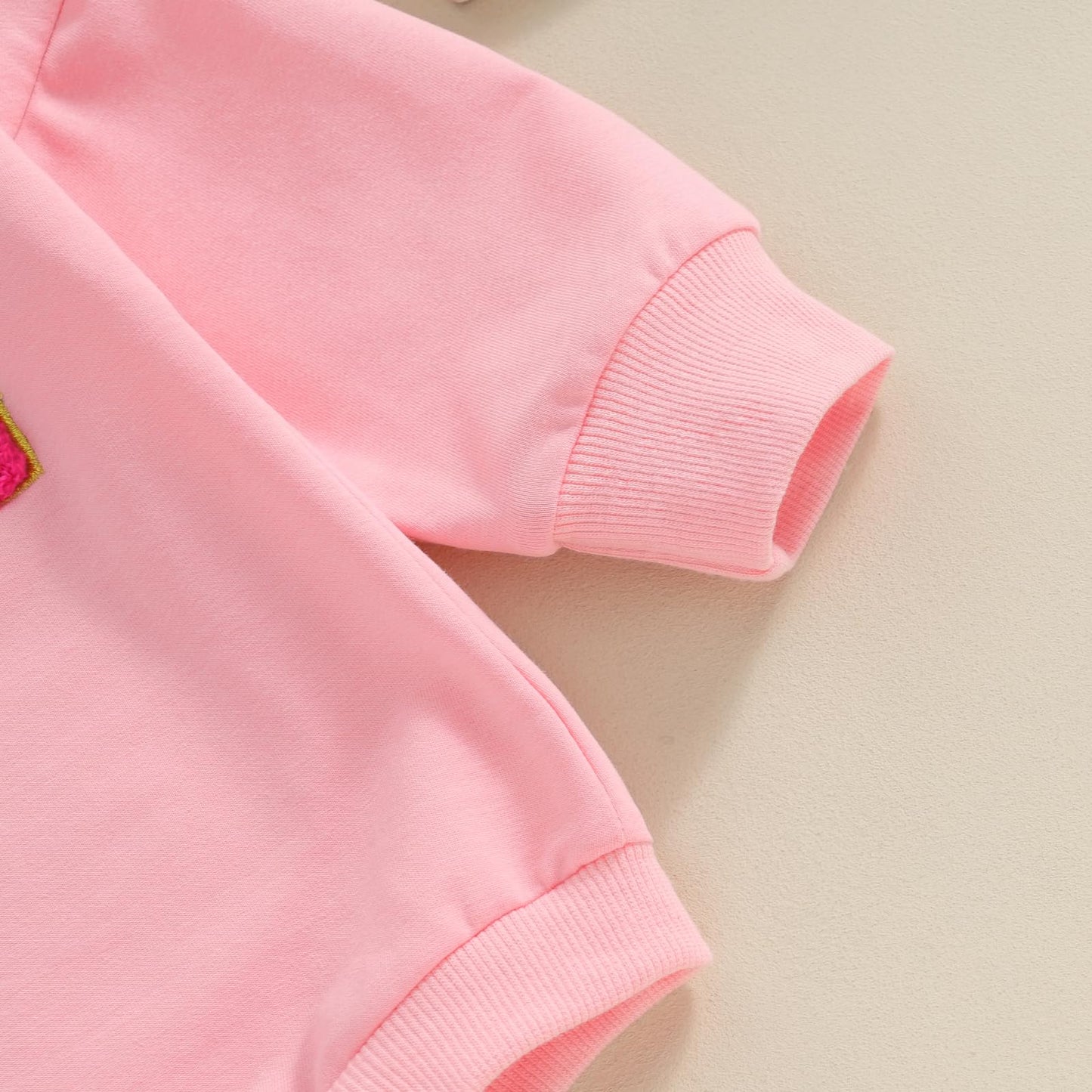 Filgriox Toddler Kids Baby Girl Boy Birthday Outfit Letter Embroidery Long Sleeve Birthday Shirt/Romper Cake Smash Outfits