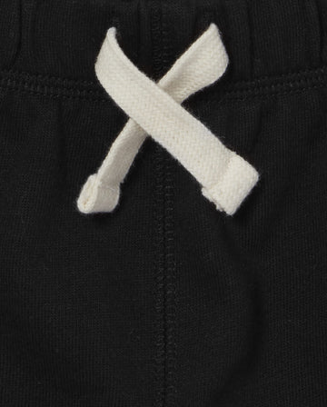 The Children'S Place Baby Boys And Toddler Boys French Terry Shorts, Black, 9-12 Months