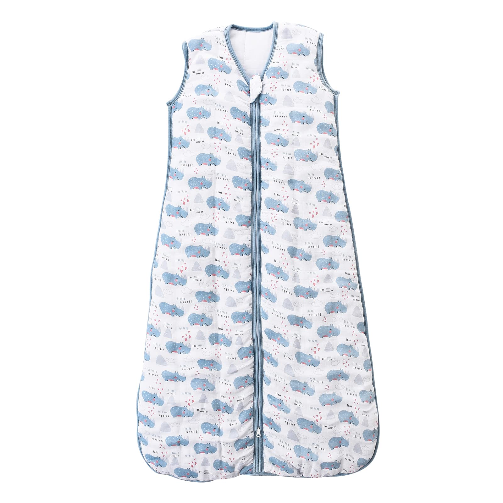 TADO MUSLIN Toddler Sleep Sack, 70% Rayon from Bamboo and 30% Cotton Baby Wearable Blanket Winter 2.5 TOG Sleeping Sacks Warm So