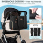 Pritent Diaper Bag Tote For Working Mom, Large Travel Diaper Tote For Mom And Dad With 15 Inch Laptop Sleeve, Mommy Bag Maternit