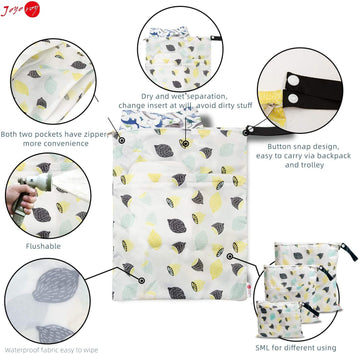 Joyo Roy Diaper Wet Bags Baby Wet Bag Wet Dry Bag Wet Bag For Cloth Diapers Wet Bags For Breast Pump Bag Wet Bag Wet Dry Bag For