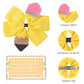 Choicbaby Hair Bows For Girls 5 Inch Yellow Pencil Hair Clips Back To School Hair Bows Clips Ribbon Hair Barrettes With Alligato