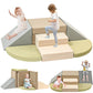 6-Piece Toddler Climbing Toys Indoor, Foam Climbing Toys For Toddlers, Soft Play Baby Climbing Blocks For Crawling And Sliding,