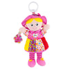 Lamaze My Friend Emily Car Seat and Stroller Toy - Soft Baby Hanging Toys - Baby Crinkle Toys with High Contrast Colors - Baby T