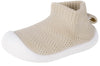 Baby Socks Boys Girls Breathable Walking Shoes Toddler Slippers Infant Shoes Toddle Sneaker With Soft Rubber Sole,Khaki-2