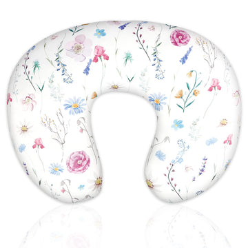 Nursing Pillow Cover Breastfeeding Pillow Slipcover For Moms Soft Breathable Organic Knit Fabric Newborn Infant Feeding Pillow C
