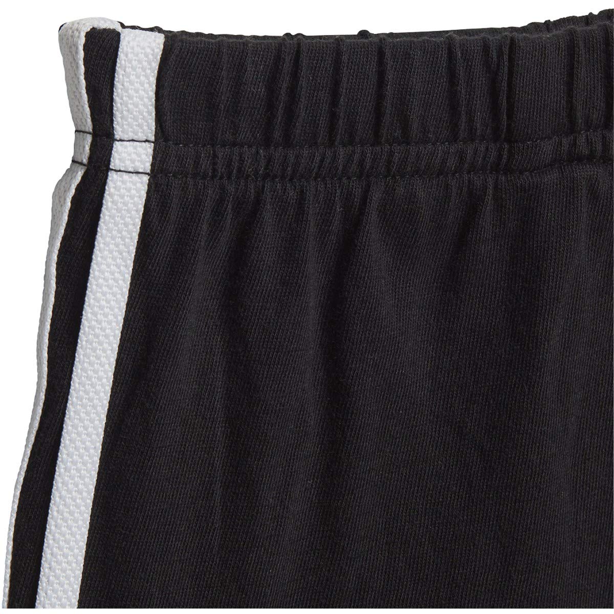 Adidas Originals Unisex Baby Trefoil Shorts Tee Set T Shirt, White/Black, 3 Months Us