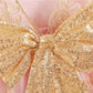 Baby Princess Girls Embroidery Dresses Toddler Lace Ruffles New Year Easter Tutu Dress With Headwear (Pink02,80)