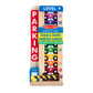Melissa & Doug Stack & Count Wooden Parking Garage with 10 Cars